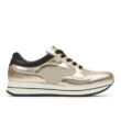 Kép 2/3 - Igi & Co arany-fekete, fűzős tavaszi cipő