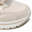 Igi&Co bézs-ezüst, fűzős-cipzáros női kényelmi cipő