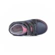 Kép 4/6 - D.D.Step lila-rózsaszín, köves, orrvédős, tépőzáras átmeneti cipő
