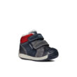 Kép 1/6 - GEOX kék-piros, bundás, orrvédős, tépőzáras cipő