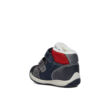 Kép 3/6 - GEOX kék-piros, bundás, orrvédős, tépőzáras cipő