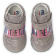 Kép 4/6 - Primigi csillámos szürke-rózsaszín, gumipántos+tépőzáras átmeneti cipő