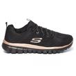 Kép 3/8 - Skechers fekete-rosegold, fűzős sportcipő