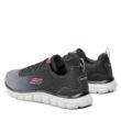 Kép 3/7 - Skechers fekete-piros, fűzős sportcipő