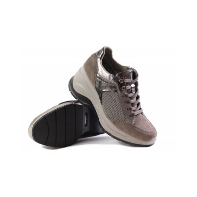 Igi&Co barna, fűzős női kényelmi cipő