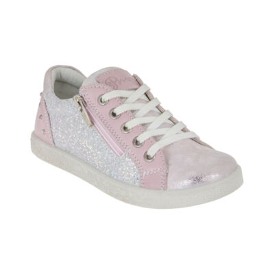Primigi ezüst-rózsaszín, kövekkel díszített cipő