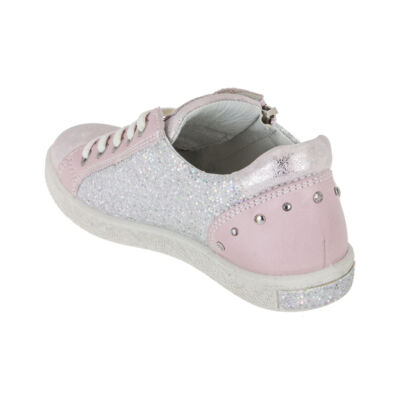 Primigi ezüst-rózsaszín, kövekkel díszített cipő