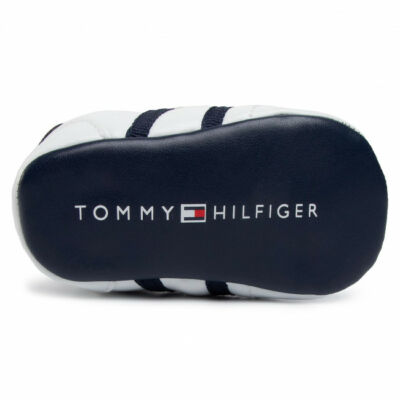 Tommy Hilfiger fehér, tépőzáras sportcipő